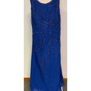 Brand New Mother Of Bride/Groom Formal Sleeveless Beaded Dress